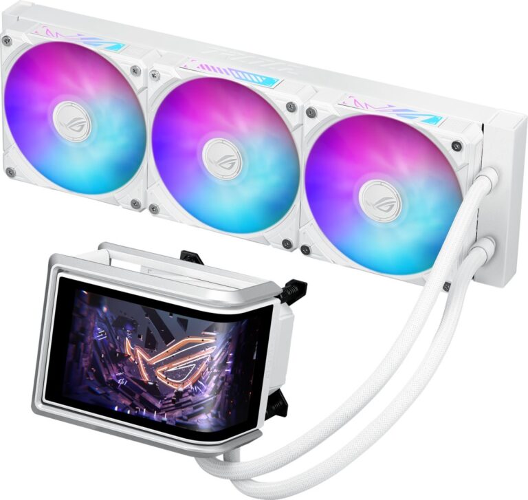 Chłodzenie wodne Asus ROG Ryuo IV 360 ARGB White Edition (90RC01N2-B0EAY0)