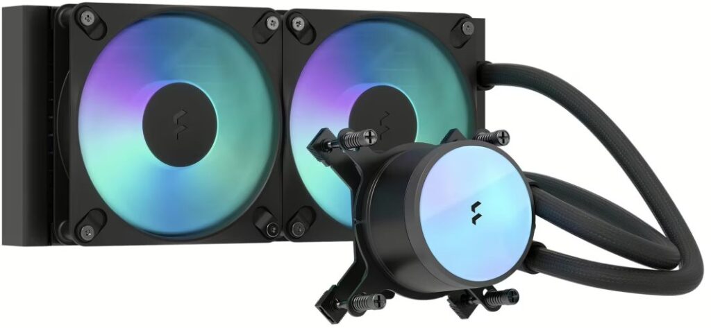 Chłodzenie wodne Fractal Design Radius 240 RGB Black (FD-W-RA1-2401)