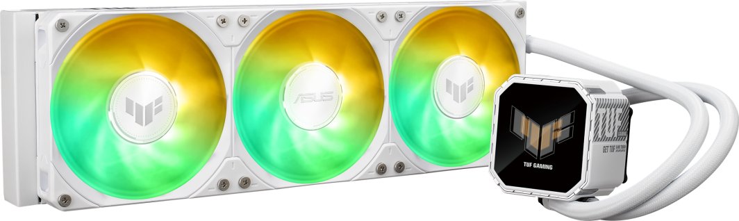 Chłodzenie wodne Asus TUF Gaming LC III 360 ARGB LCD White Edition (90RC01A2-B0EAY0)