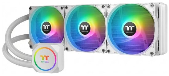 Chłodzenie wodne Thermaltake TH360 V3 Ultra ARGB Sync AIO Snow Edition (CL-W476-PL12SW-A)