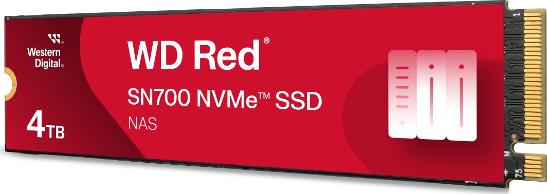 Dysk SSD SanDisk Red SN700 4TB M.2 2280 PCI-E x4 Gen3 NVMe (WDS400T1R0C)
