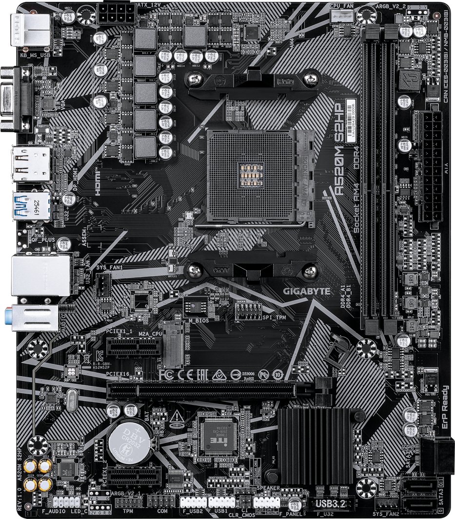 Płyta główna Gigabyte A520M S2HP