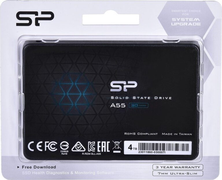 Dysk SSD Silicon Power A55 4TB 2.5" SATA III (SP004TBSS3A55S25)