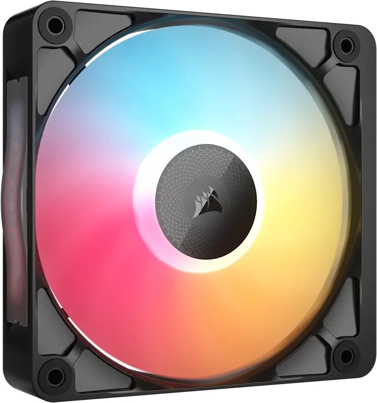 Wentylator Corsair ICUE LINK RX120 II RGB PWM PC Fan Expansion Obudowa komputera wentylator 12 cm czarny 1 szt. (CO-9051057-WW)