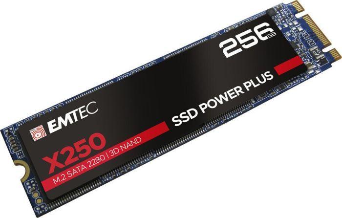 Dysk SSD Emtec X250 256GB M.2 2280 SATA III (ECSSD256GX250)