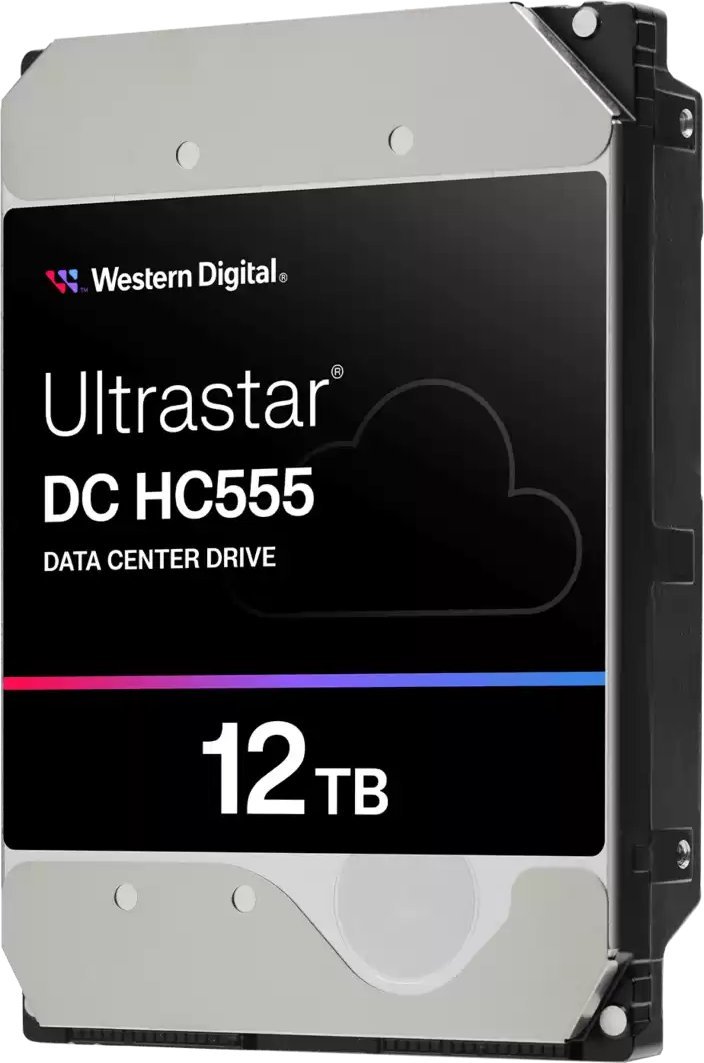 Dysk WD Western Digital Ultrastar DC HC555 dysk twardy 12 TB 7200 RPM 512 MB 3.5" SAS3
