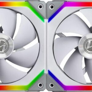 Wentylator Lian Li UNI FAN SL140 Biały 2-pack + Hub (UF-SL140-2W)