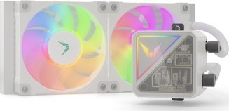 Chłodzenie wodne Valkyrie V240 Lite ARGB White (VK-AIOVL240W)