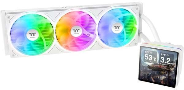 Chłodzenie wodne Thermaltake TH360 V3 Ultra ARGB Sync AIO Snow Edition (CL-W476-PL12SW-A)