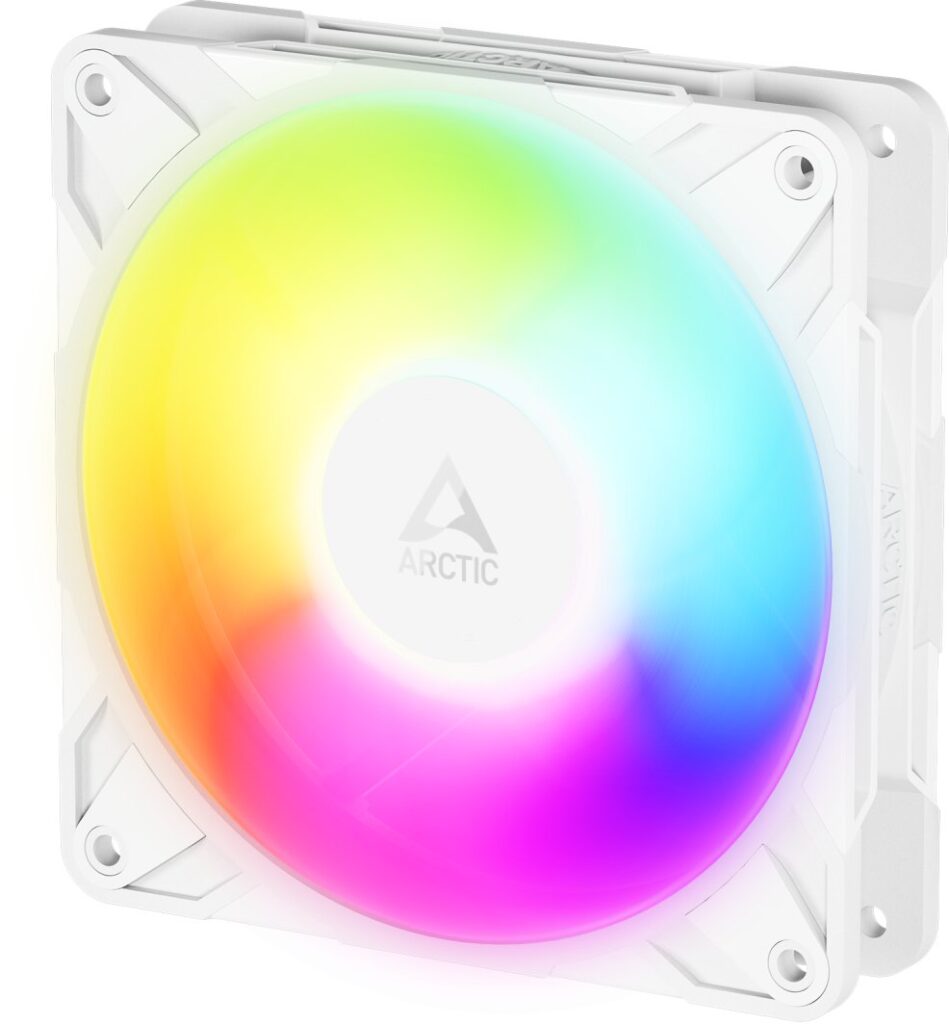 Wentylator Arctic P12 Pro Reverse A-RGB biały (ACFAN00325A)
