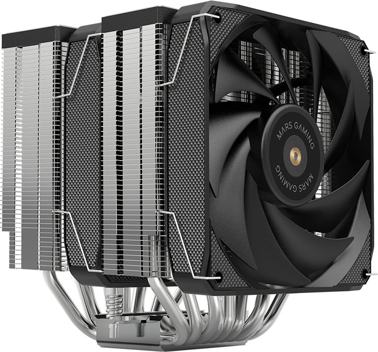 Chłodzenie CPU Mars Gaming Mars Gaming MCPUXU9 CPU Cooler 400W TDP / 2x 120mm
