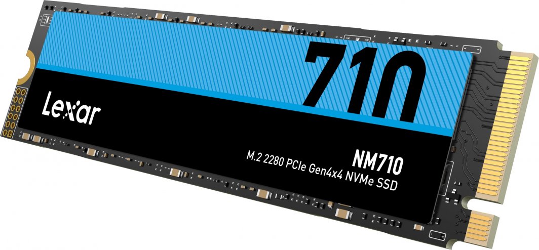 Dysk SSD Lexar NM710 1TB M.2 2280 PCI-E x4 Gen4 NVMe (LNM710X001T-RNNNG)