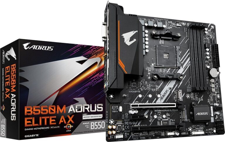 Płyta główna Gigabyte B550M AORUS ELITE AX