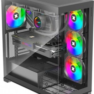 Obudowa Xilence XG171 Gleam Czarny (X818.ARGB)