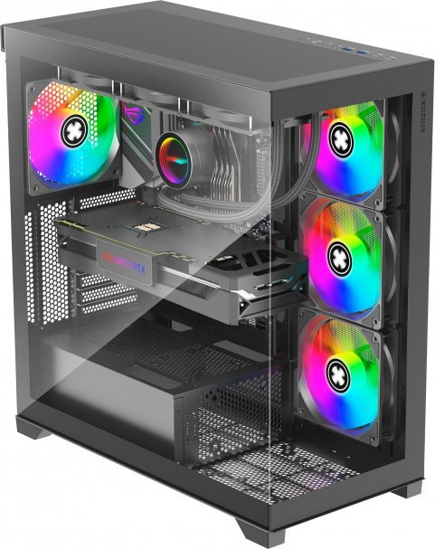 Obudowa Xilence XG171 Gleam Czarny (X818.ARGB)
