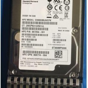 Dysk HP HDD 300GB 12G 15K SFF SAS