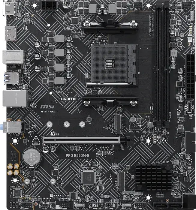 Płyta główna MSI PRO B550M-B