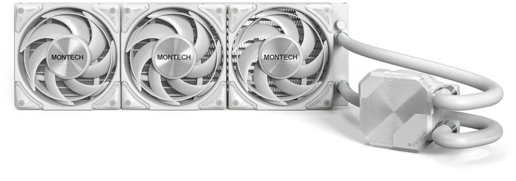 Chłodzenie wodne Montech HyperFlow Silent 360 Białe