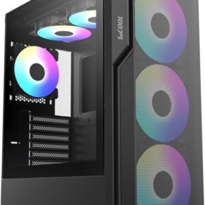 Obudowa 1stCOOL GAMER 5 Czarny (ML-GAMER5-AU-USB3-ARGB)