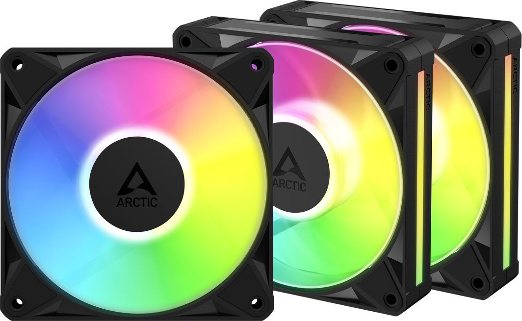 Wentylator Arctic BioniX P14 A-RGB Obudowa komputera Wentylator 14 cm Czarny 3 szt. (ACFAN00341A)