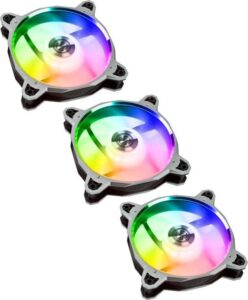 Wentylator Lian Li BR120 DRGB PWM 3-pack + Hub (BRDIGITAL-3RS)