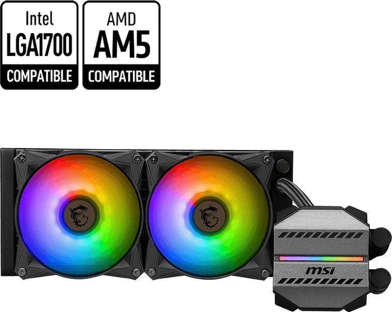 Chłodzenie wodne MSI MAG CoreLiquid M240 (306-7ZW4R14-813)