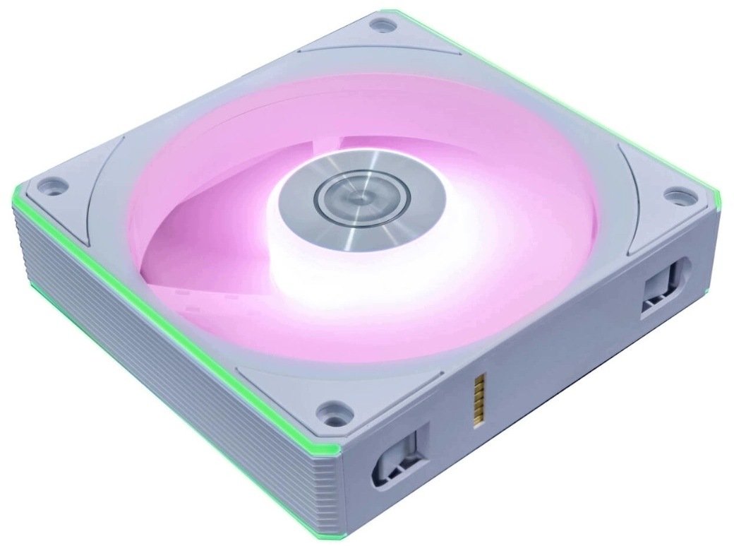 Wentylator Lian Li UNI FAN CL FLEX Wireless wentylator PWM, ARGB - Reverse Blade, 120mm, biały, zestaw 3 sztuk z kontrolerem (G9F.12RCL1F3W.00)