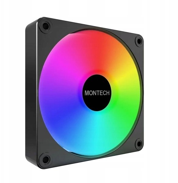 Wentylator Montech GF120 V2 ARGB 3-pak (GF120 V2 ARGB 3 in 1 Pack (B))