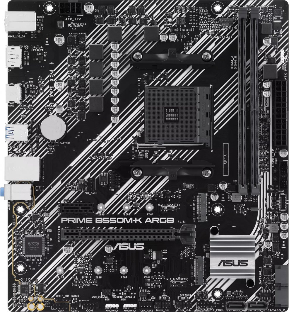 Płyta główna Asus B550M-K ARGB
