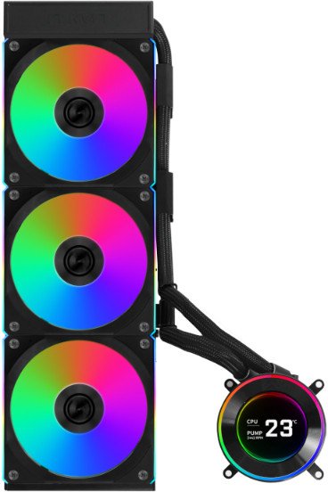 Chłodzenie wodne Lian Li Hydroshift II LCD-C 360CL (GHS2LCD36RB)