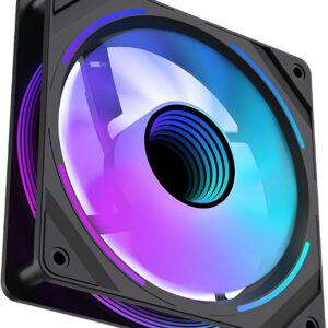Wentylator Lovingcool 1600&nbsp;RPM ARGB (S-1200-MIRROR-BLACK)