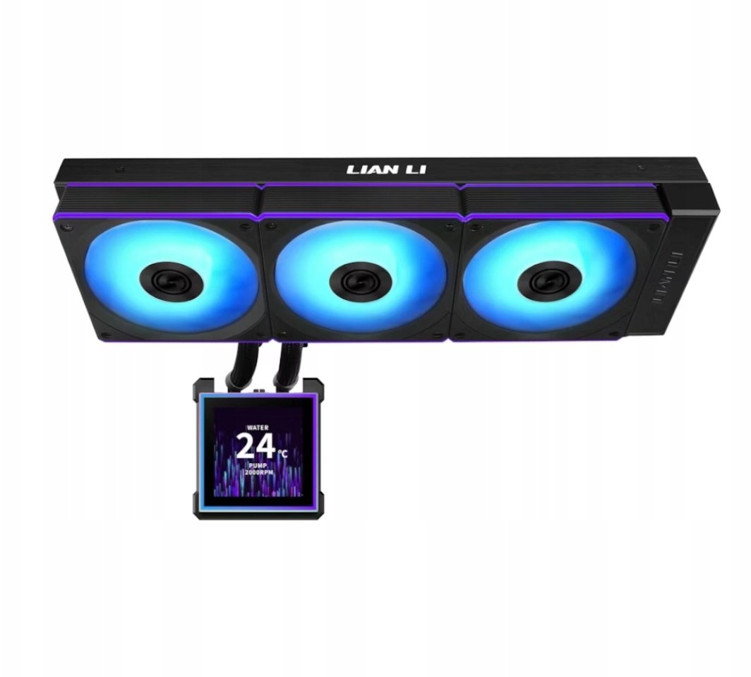 Chłodzenie wodne Lian Li HydroShift II LCD-S 360CL (GHS2LCDS36CB)