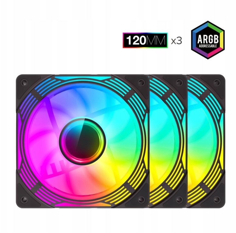 Wentylator GameMax KF300R BK