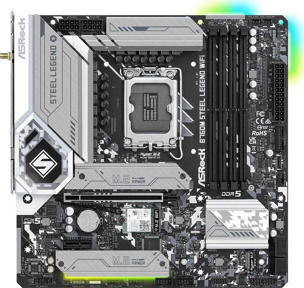 Płyta główna ASRock B760M STEEL LEGEND WIFI