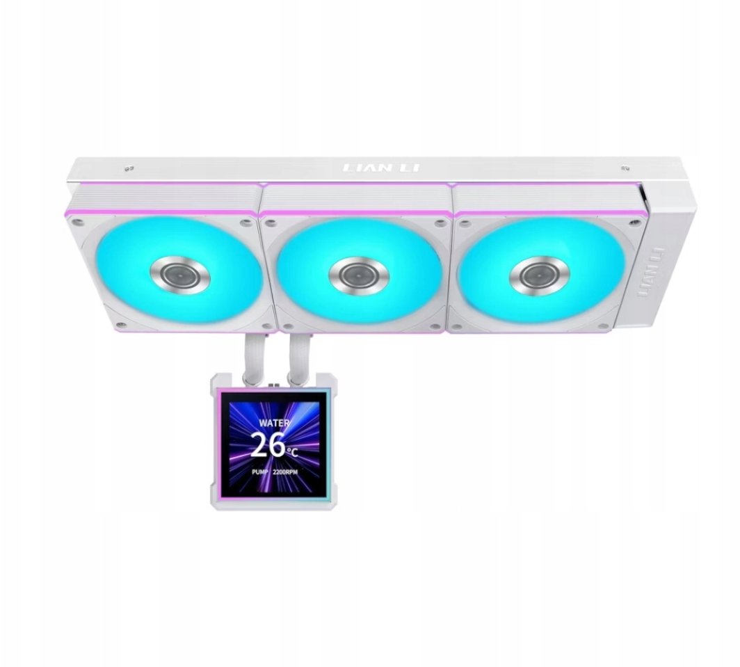 Chłodzenie wodne Lian Li HydroShift II LCD-S 360CL (GHS2LCDS36CW)