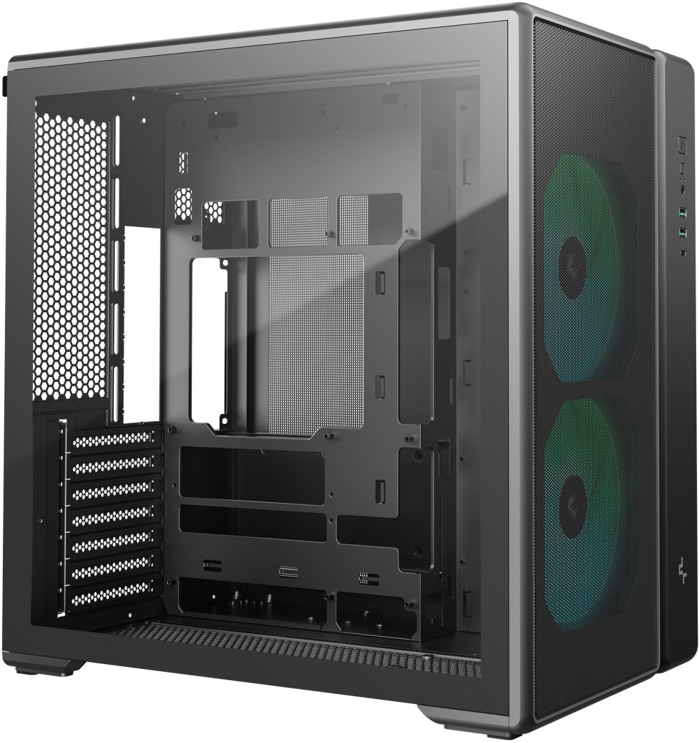 Obudowa Deepcool Case | CG590 MESH 2F | Mid Tower | Czarny (R-CG590MESH-BKANA2-G)