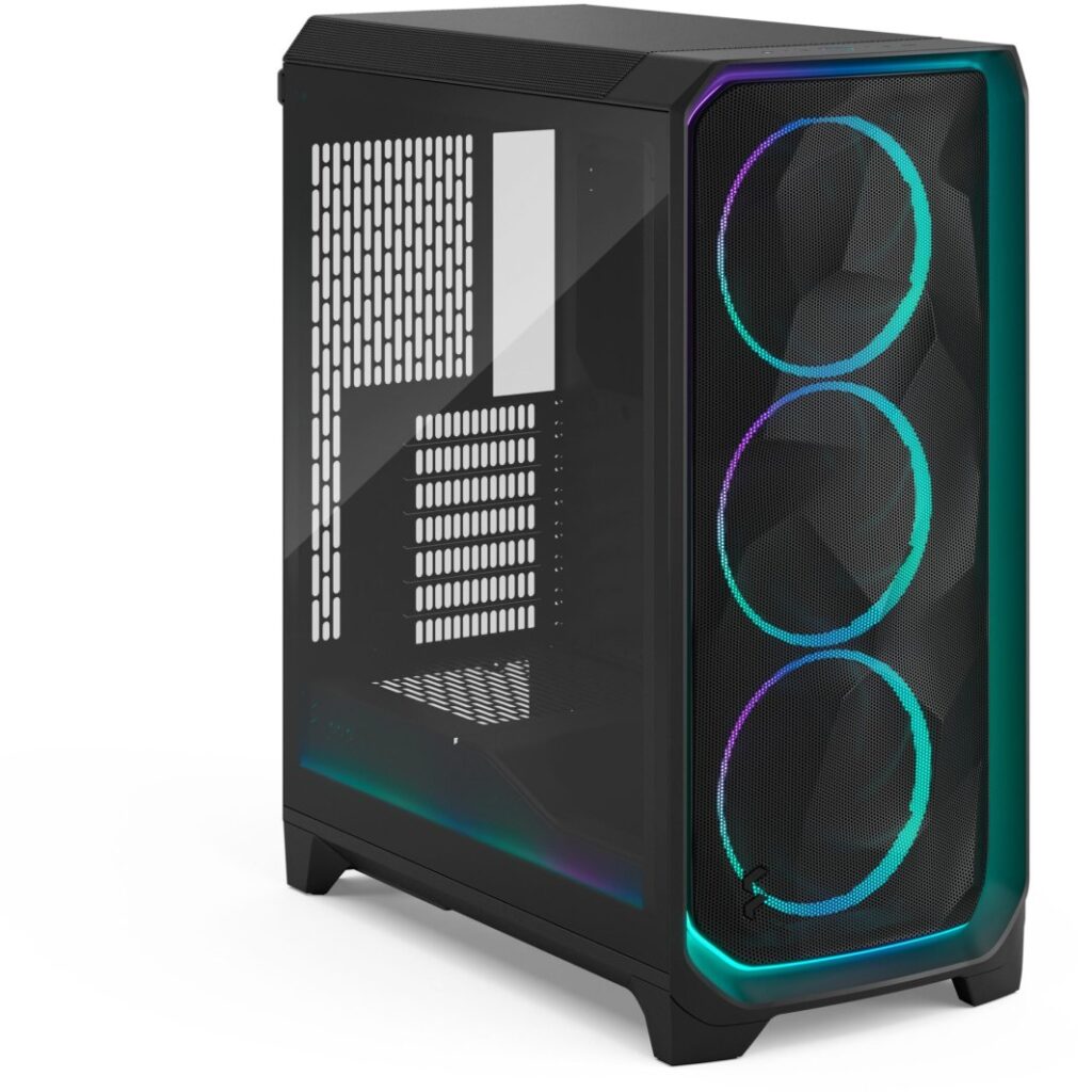 Obudowa Fractal Design Meshify 3 Ambience Pro ARGB Clear Tint czarna (FD-C-MES3A-03)