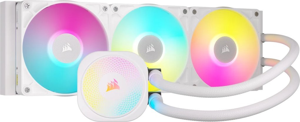 Chłodzenie wodne Corsair iCUE LINK Titan 360 RX RGB Biały (CW-9061021-WW)
