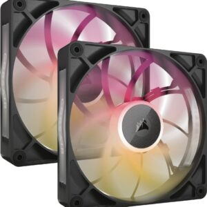 Wentylator Corsair iCUE LINK RX140 MAX RGB 2-pack + Hub (CO-9051036-WW)