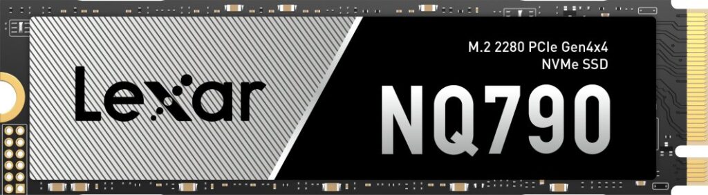 Dysk SSD Lexar NQ790 1TB M.2 2280 PCI-E x4 Gen4 NVMe (LNQ790X001T-RNNNG)