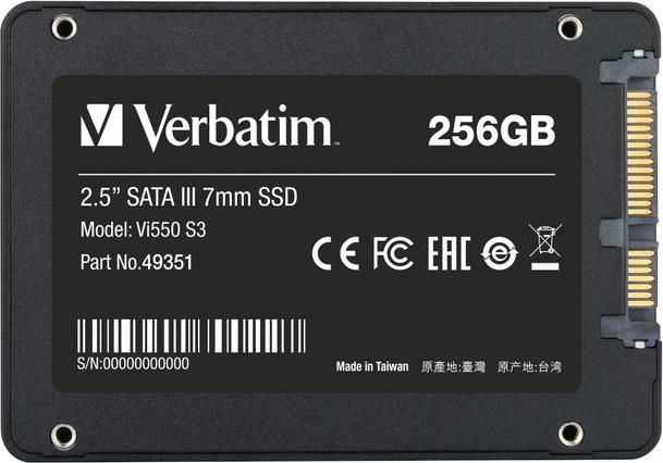Dysk SSD Verbatim Vi550 256GB 2.5" SATA III (49351)