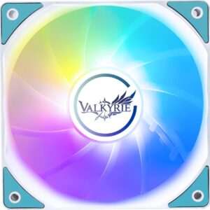 Wentylator Valkyrie V12F ARGB Biały