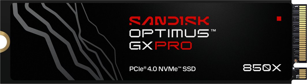 Dysk SSD SanDisk Optimus GX PRO 850X - SSD - zaszyfrowany - 8 TB - wewnętrzny - M.2 2280 D5-M (M.2 2280 D5-M) - PCIE 4.0 x4 (NVME) - TCG Opal Encryption 2.01