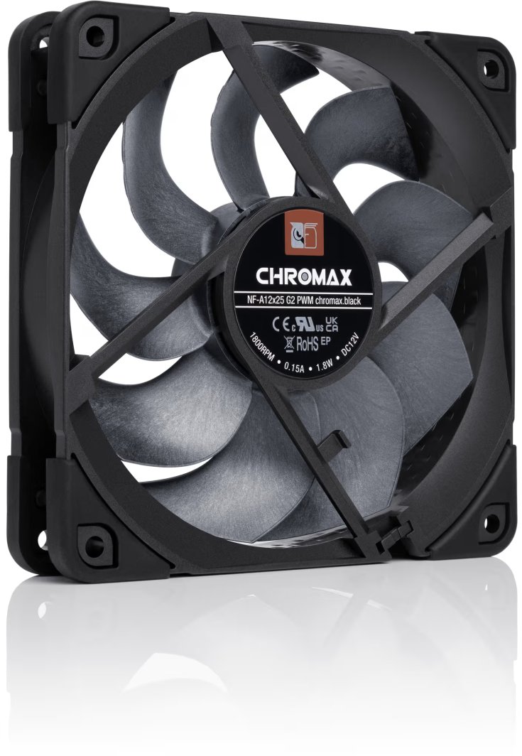 Wentylator Noctua NF-A12x25 G2 PWM chromax.black