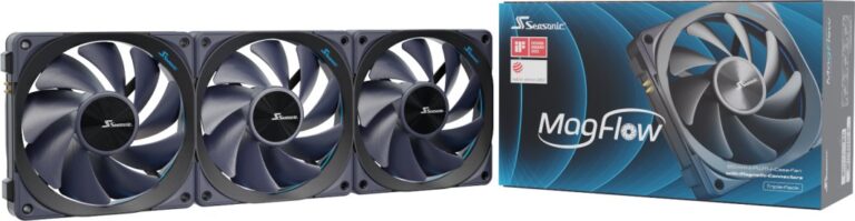 Wentylator SeaSonic MagFlow 1225 PWM (3-Fan Kit)