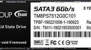 Dysk SSD TeamGroup MS30 512GB M.2 2280 SATA III (TM8PS7512G0C101)