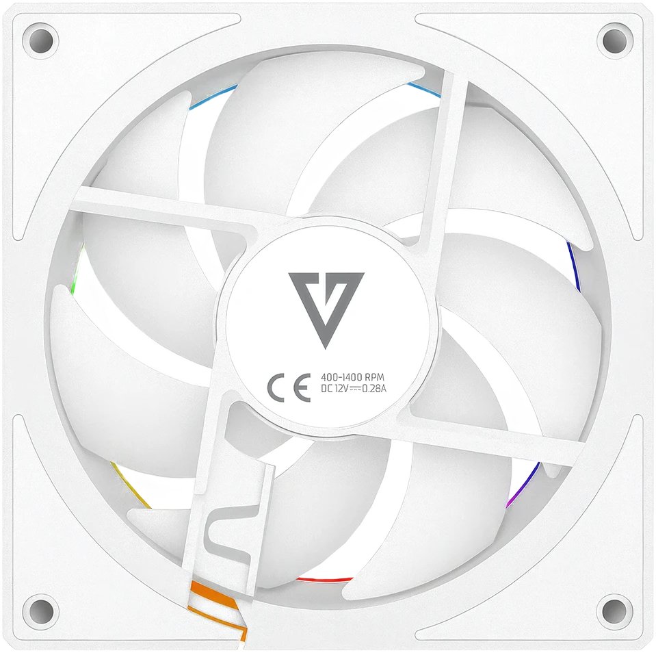 Wentylator Modecom Volcano Loop 120 ARGB Reverse Biały (FAN-LOOP-120R-ARGB-200)