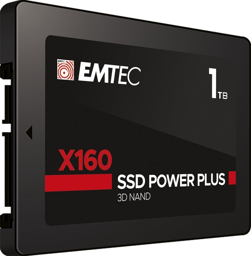 Dysk SSD Emtec X160 Power Plus (bulk) 1TB 2.5" SATA III (ECSSD1TNX160)