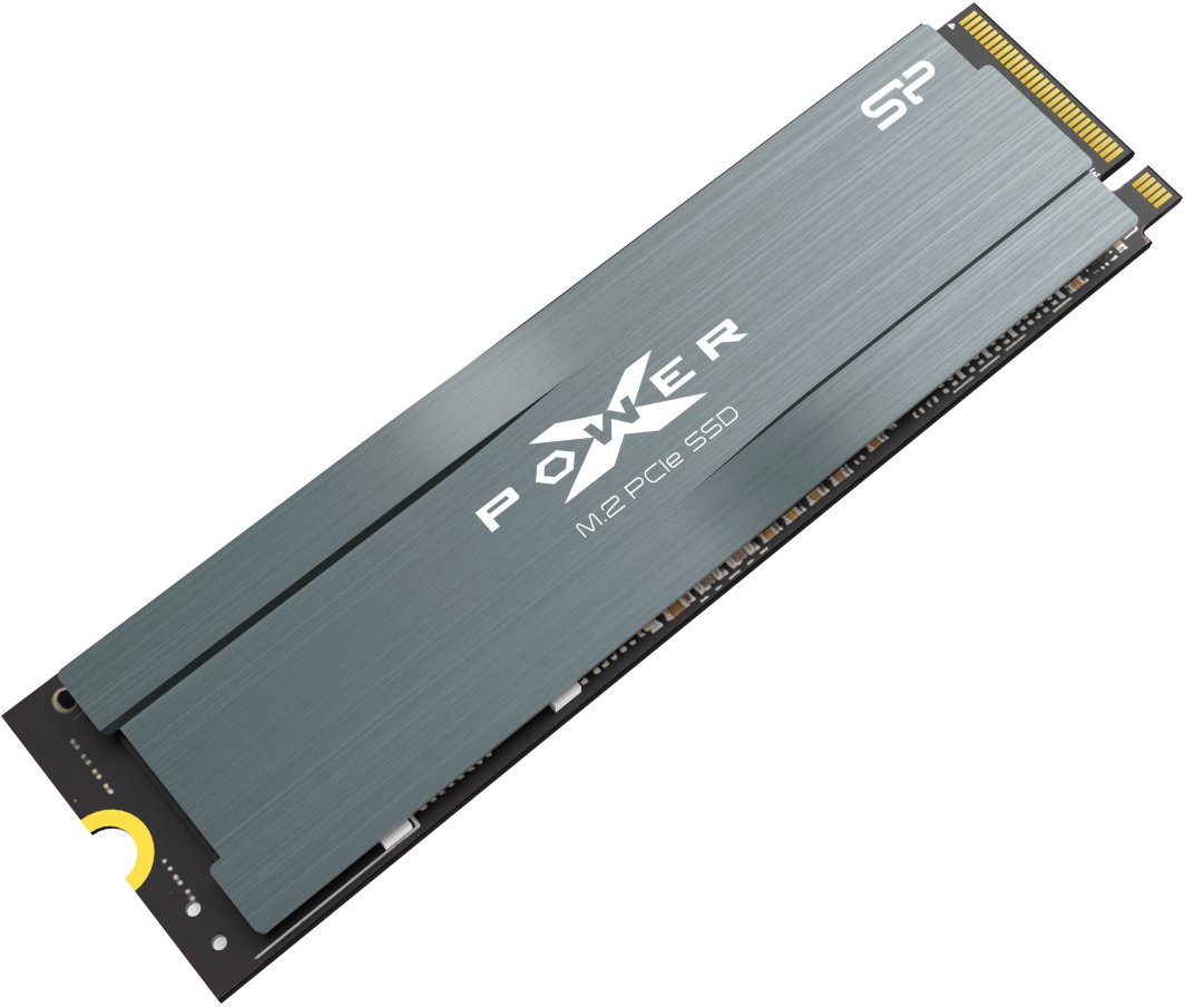 Dysk SSD Silicon Power US75 2TB M.2 2280 PCIe Gen4x4 NVMe 7000/6500 MB/s (SP02KGBP44US75S5)