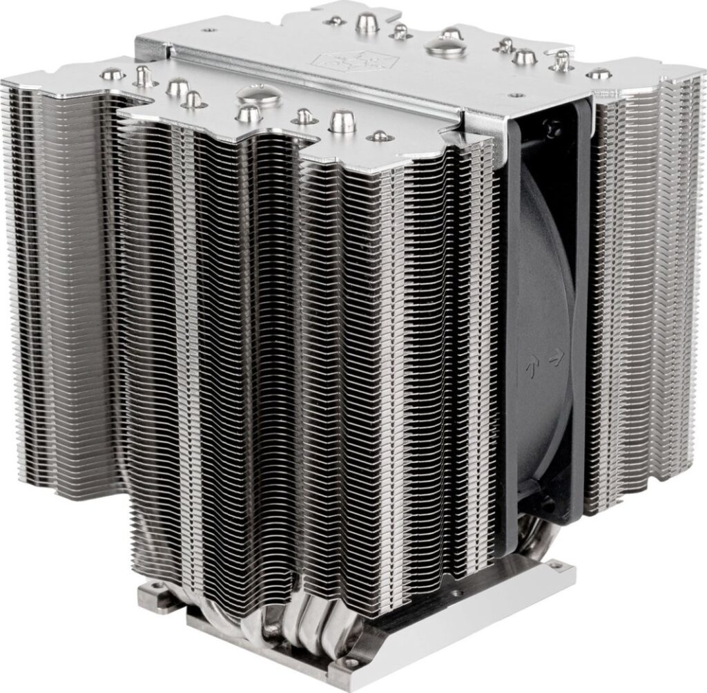Chłodzenie CPU SilverStone SilverStone SST-XED120S-WS CPU-Kühler, LGA 4677, 4U-Formfaktor - silber
